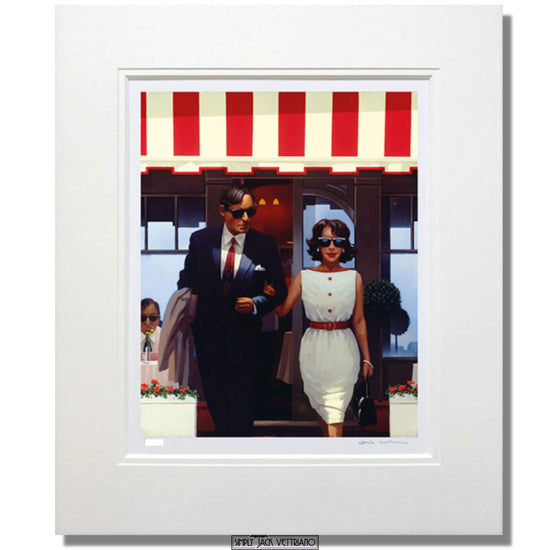 Jack Vettriano Lunchtime Lovers Mounted Limited Edition