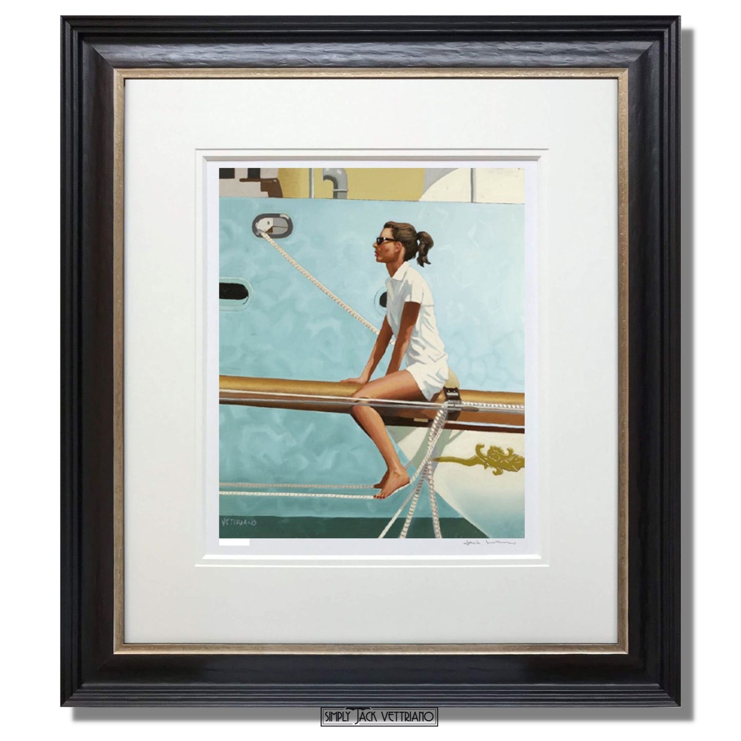 Masthead Tuiga Collection Jack Vettriano Framed