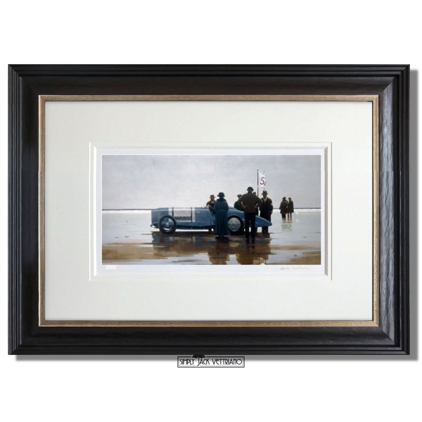 Pendine Beach by Jack Vettriano Framed