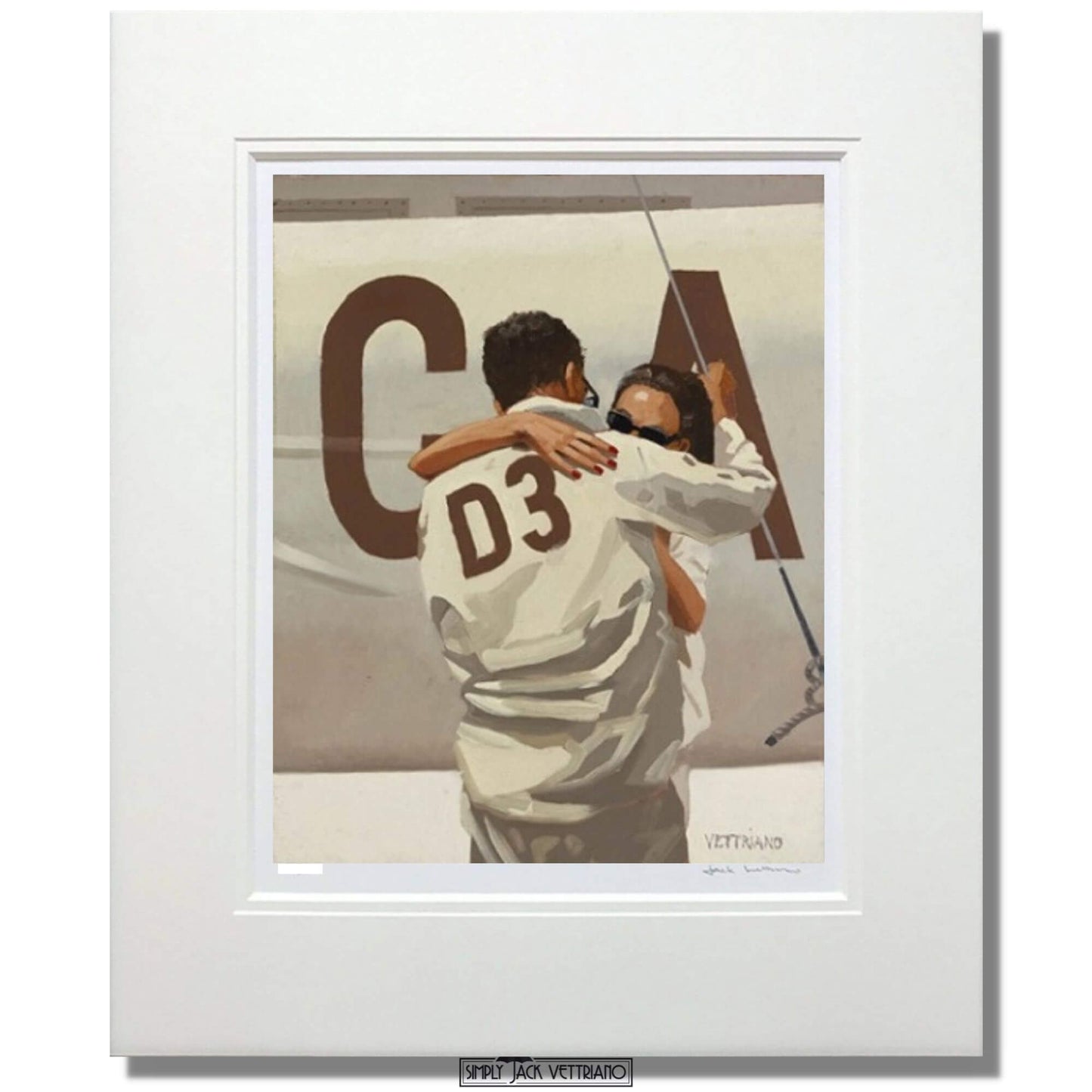 Ship of Dreams by Jack Vettriano Mounted