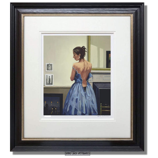 The Blue Gown by Jack Vettriano Limited Edition Framed