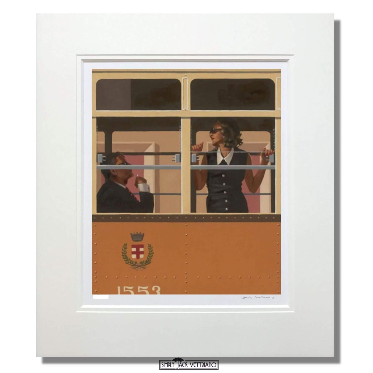The Look of Love by Jack Vettriano Artists Proof Mounted