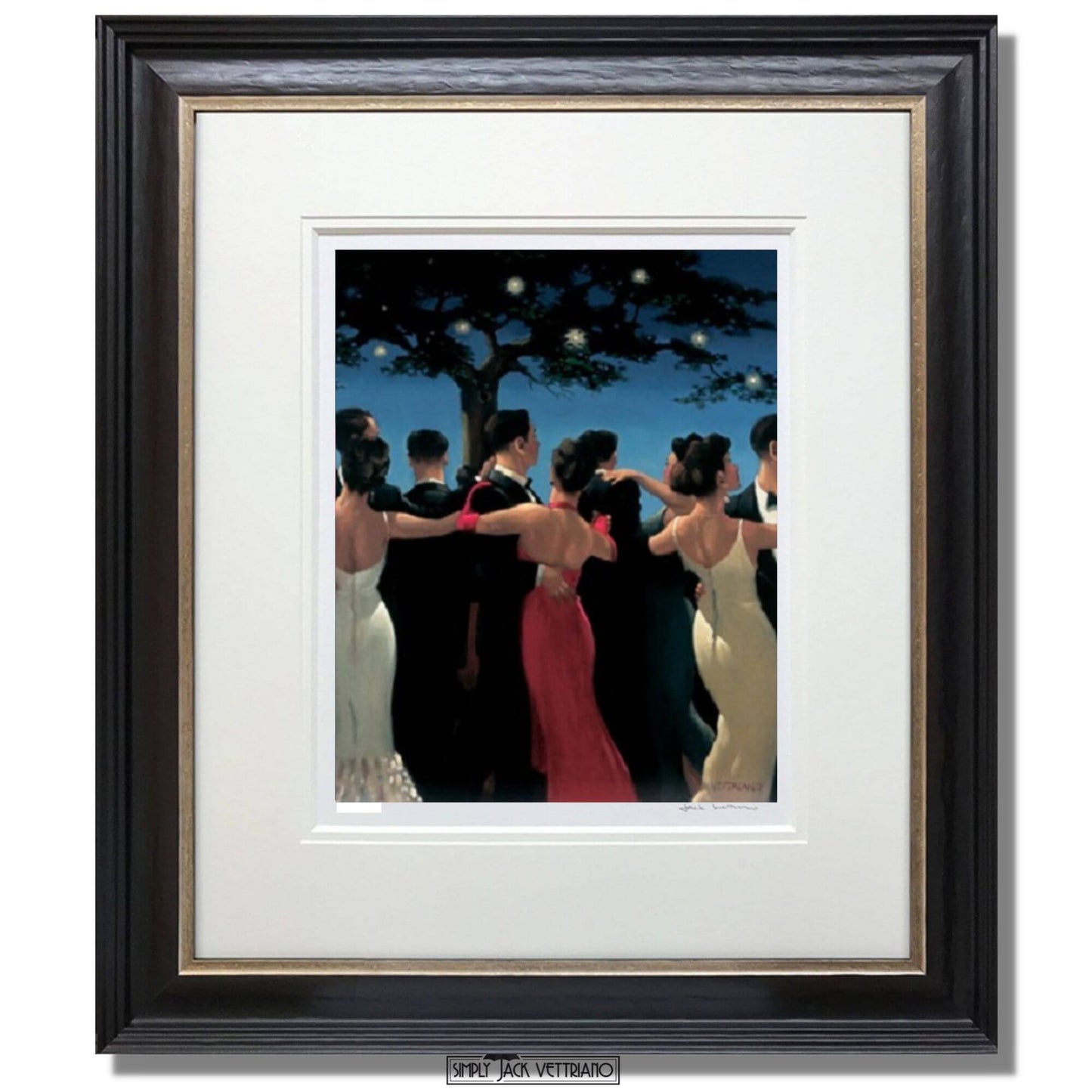 Waltzers by Jack Vettriano Limited Edition Framed