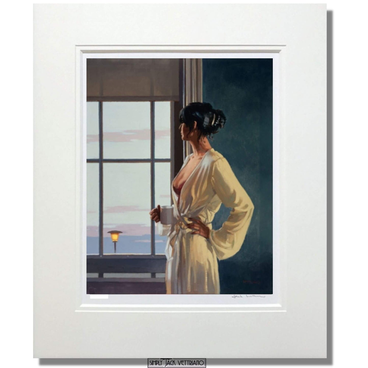 Bay Bye Bye by Jack Vettriano Limited Edition Mounted
