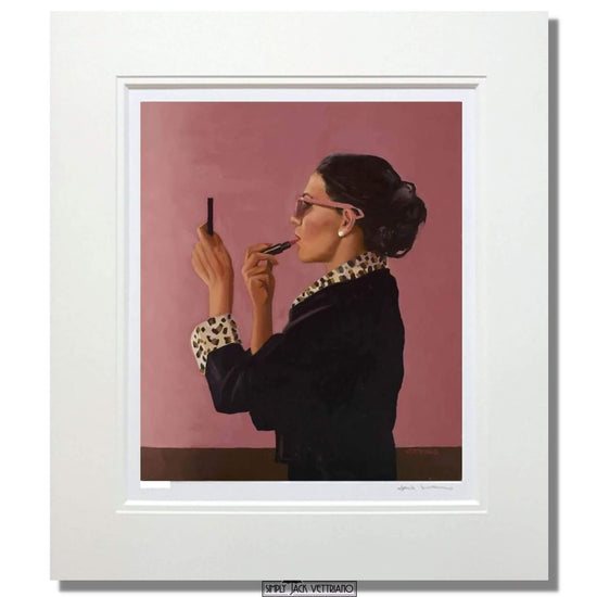 Diva by Jack Vettriano Limited Edition Mounted