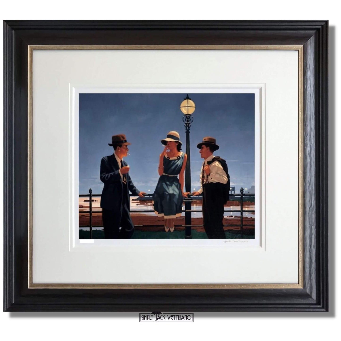 Jack Vettriano Game of Life Limited Edition Mounted