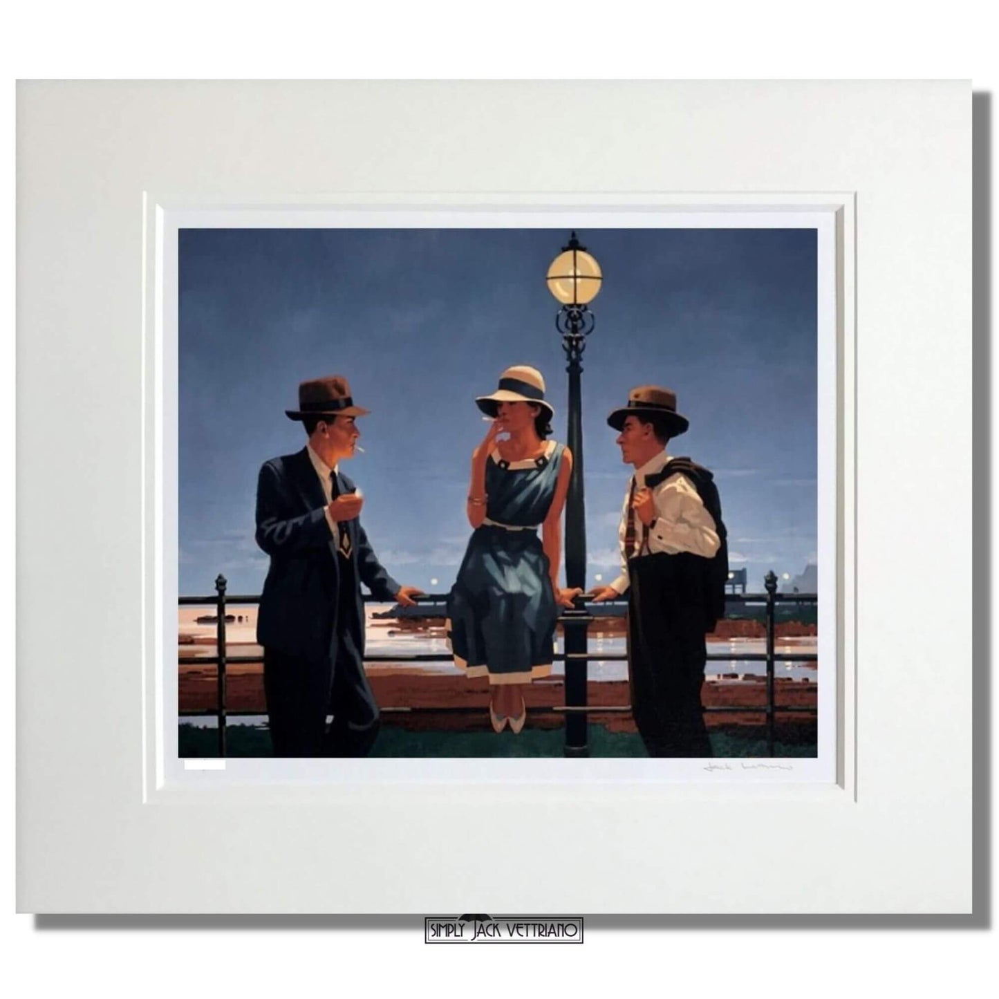 Jack Vettriano Game of Life Limited Edition Mounted