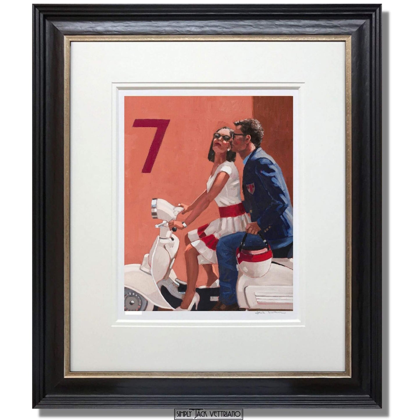 Love Italia by Jack Vettriano Limited Edition Framed