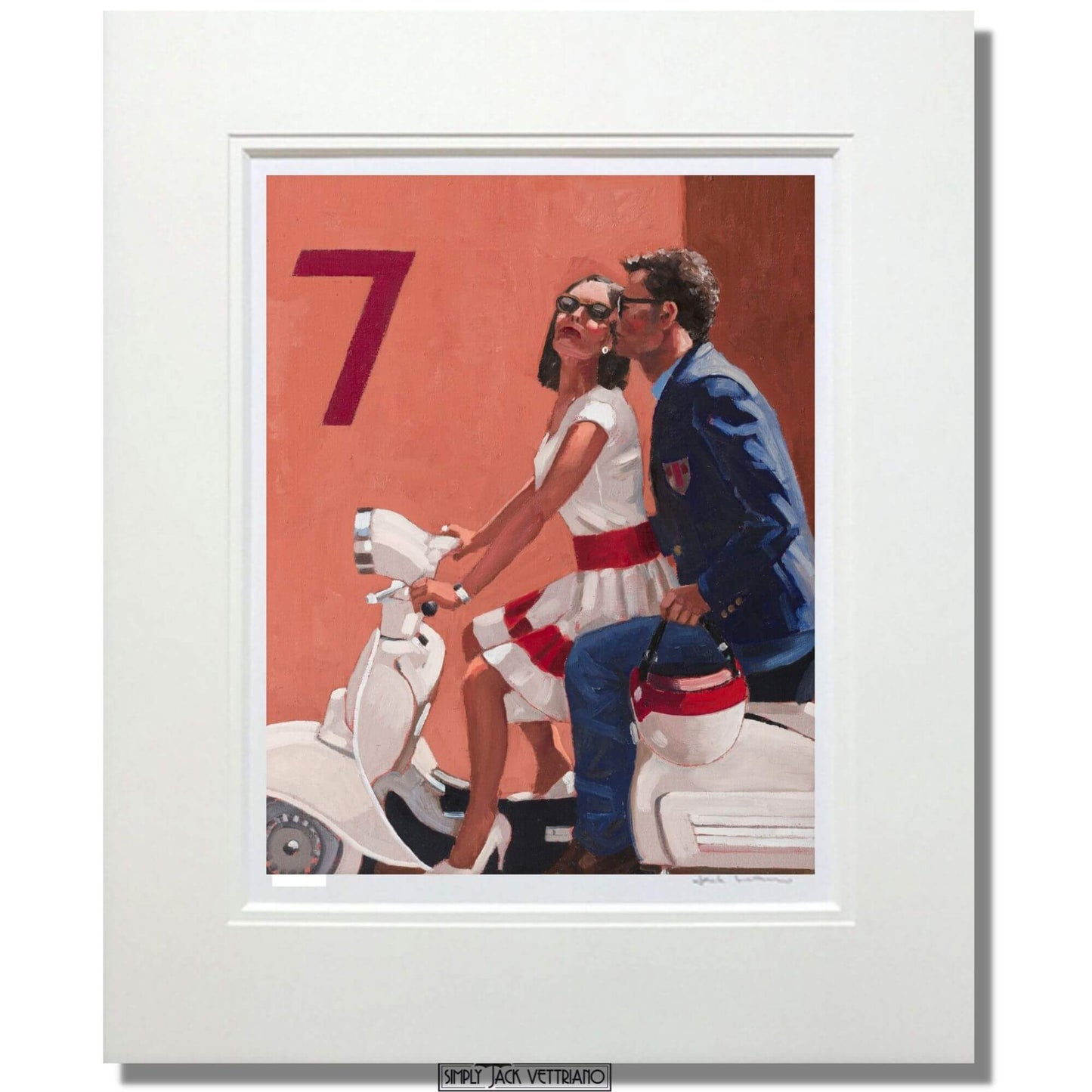 Love Italia by Jack Vettriano Limited Edition Mounted
