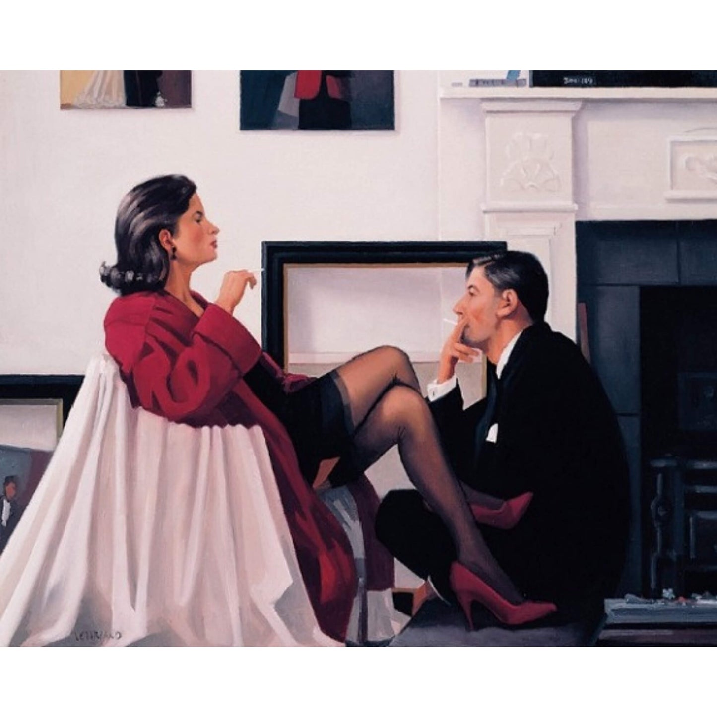 Models in the Studio - Limited Edition Print - Jack Vettriano
