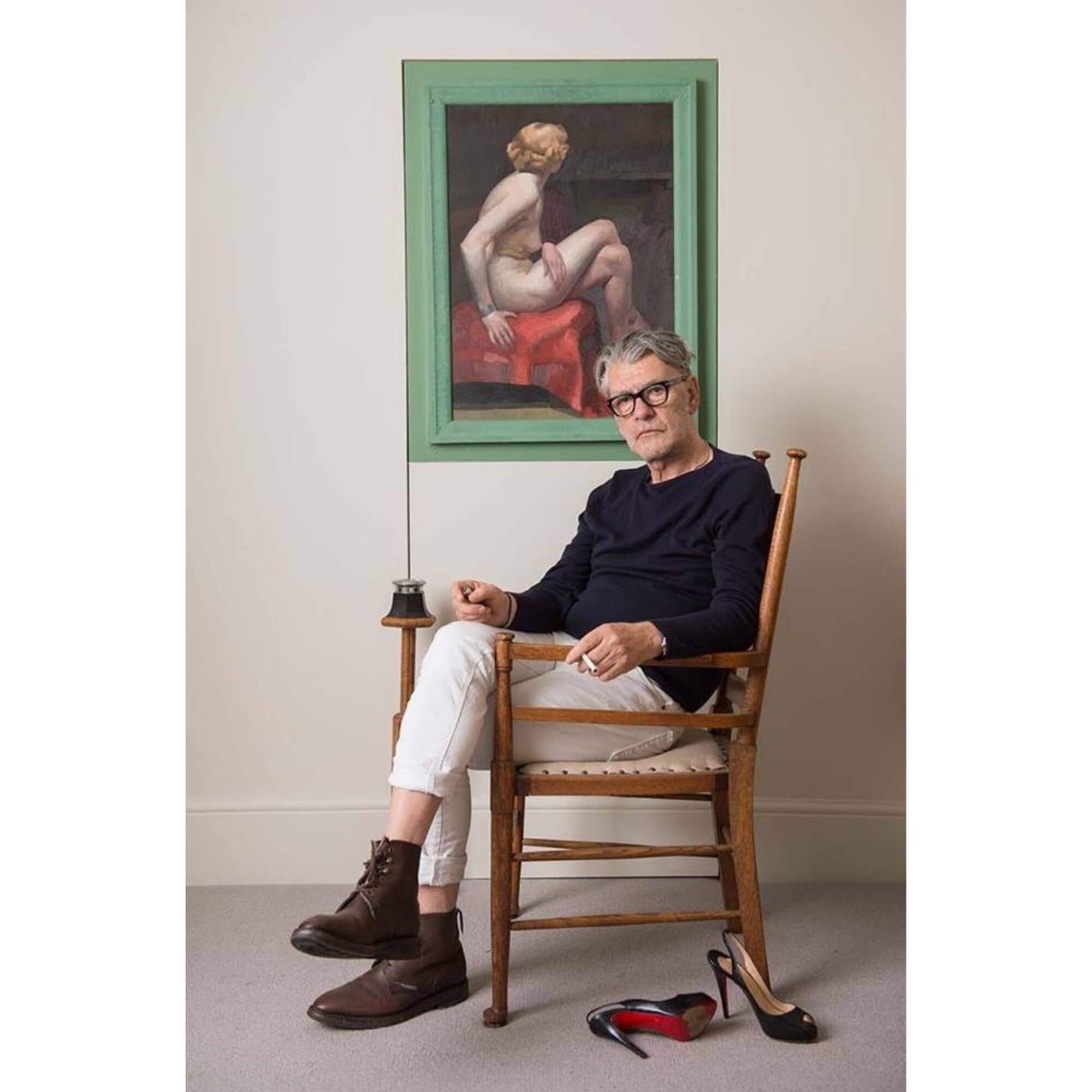 Portrait of Jack Vettriano Limited Edition Print