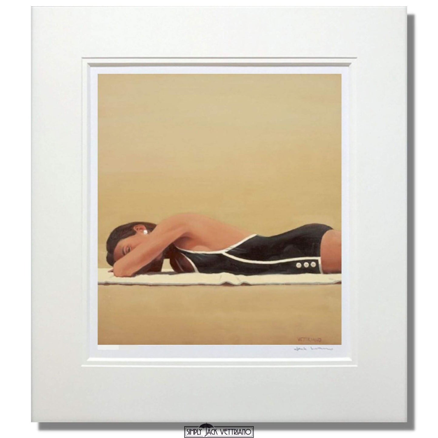 Scorched by Jack Vettriano Limited Edition Mounted