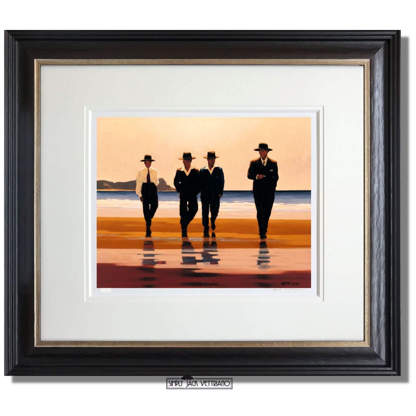 The Billy Boys Limited Edition Jack Vetttriano Framed
