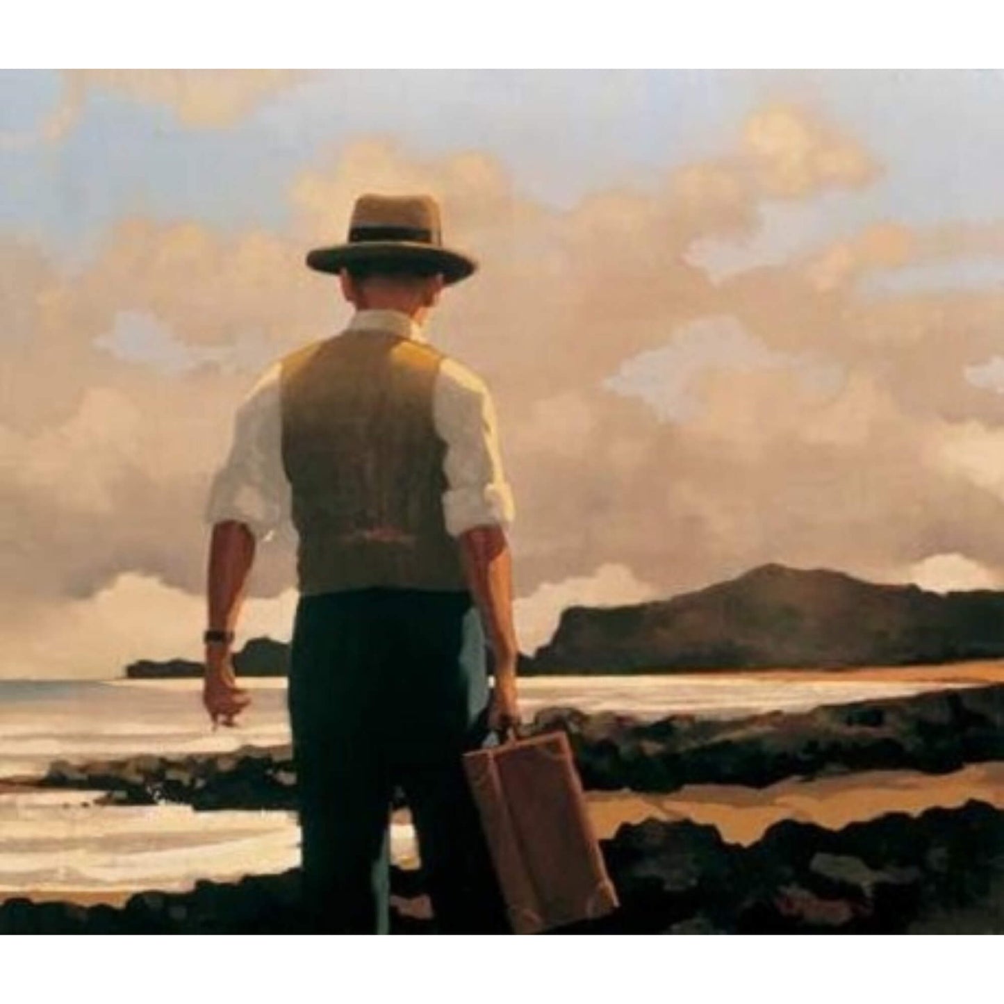 The Drifter Limited Edition Print Jack Vettriano
