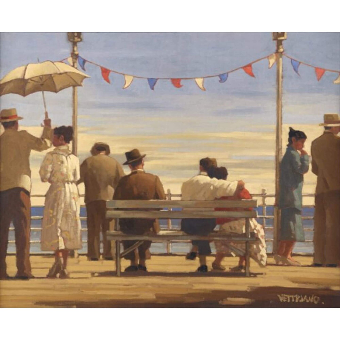 The Pier Jack Vettriano