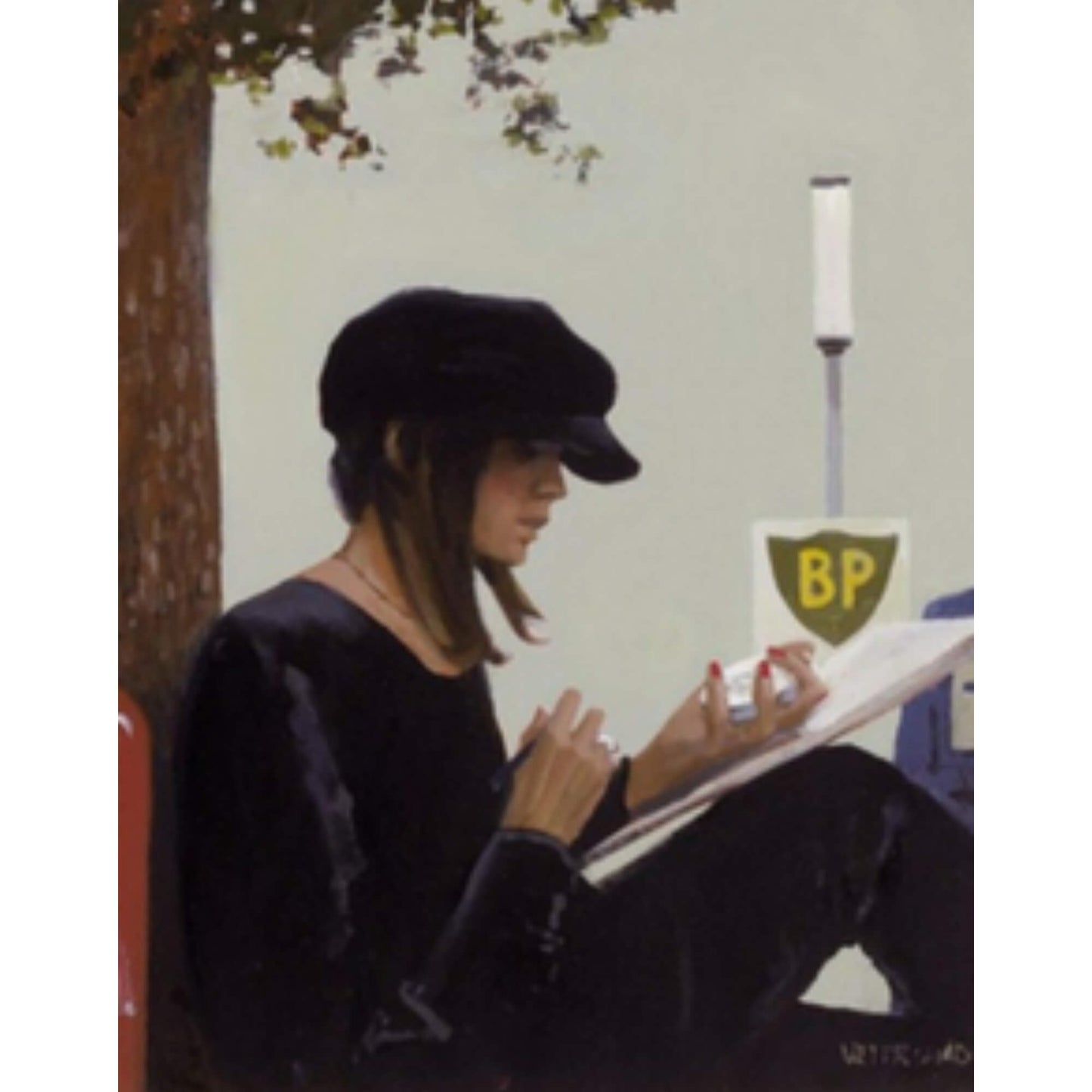 Timing Limited Edition Print Jack Vettriano