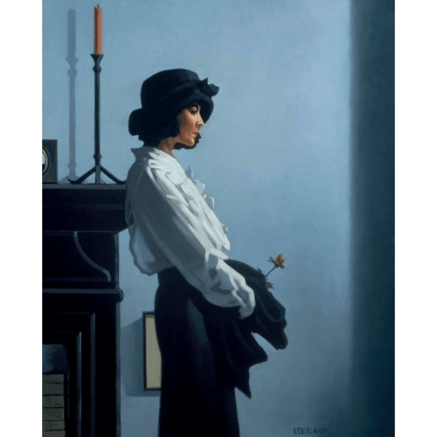 Valentine Rose Artist's Proof Print Jack Vettriano