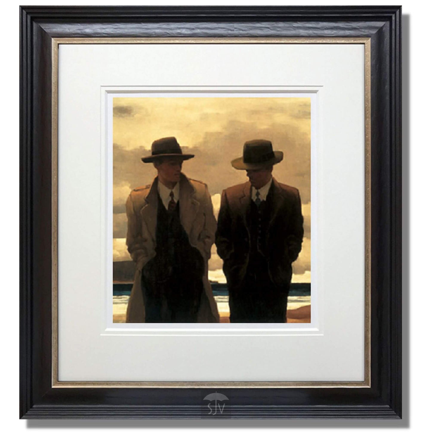 Amateur Philosophers by Jack Vettriano Framed