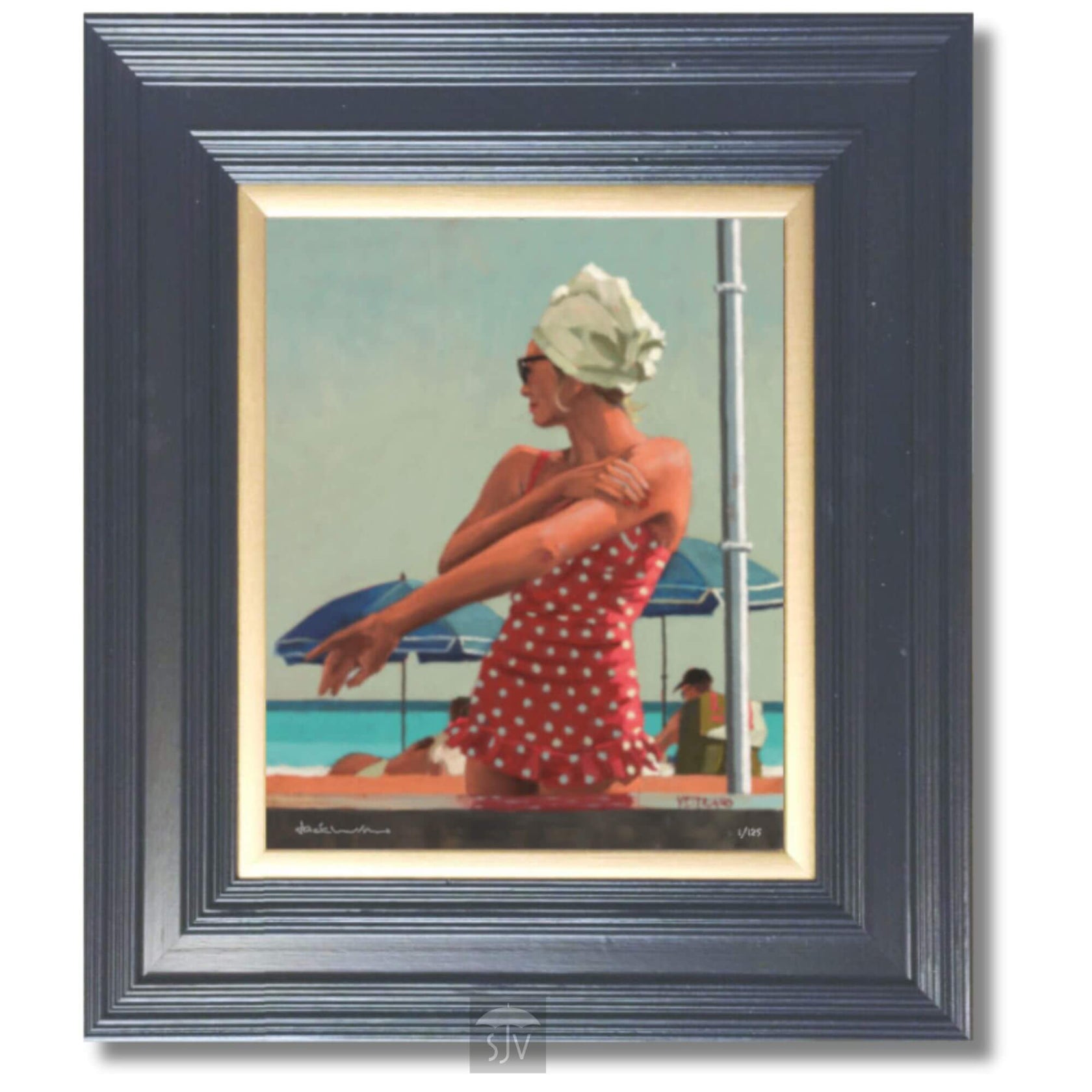 Arrangement in Red, White & Blue by Jack Vettriano Premium Edition