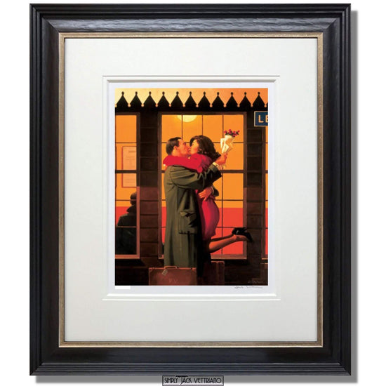 Back Where You Belong Studio Proof by Jack Vettriano Framed