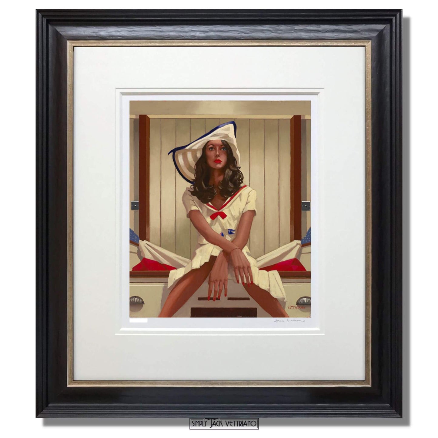 Below Deck by Jack Vettriano Framed