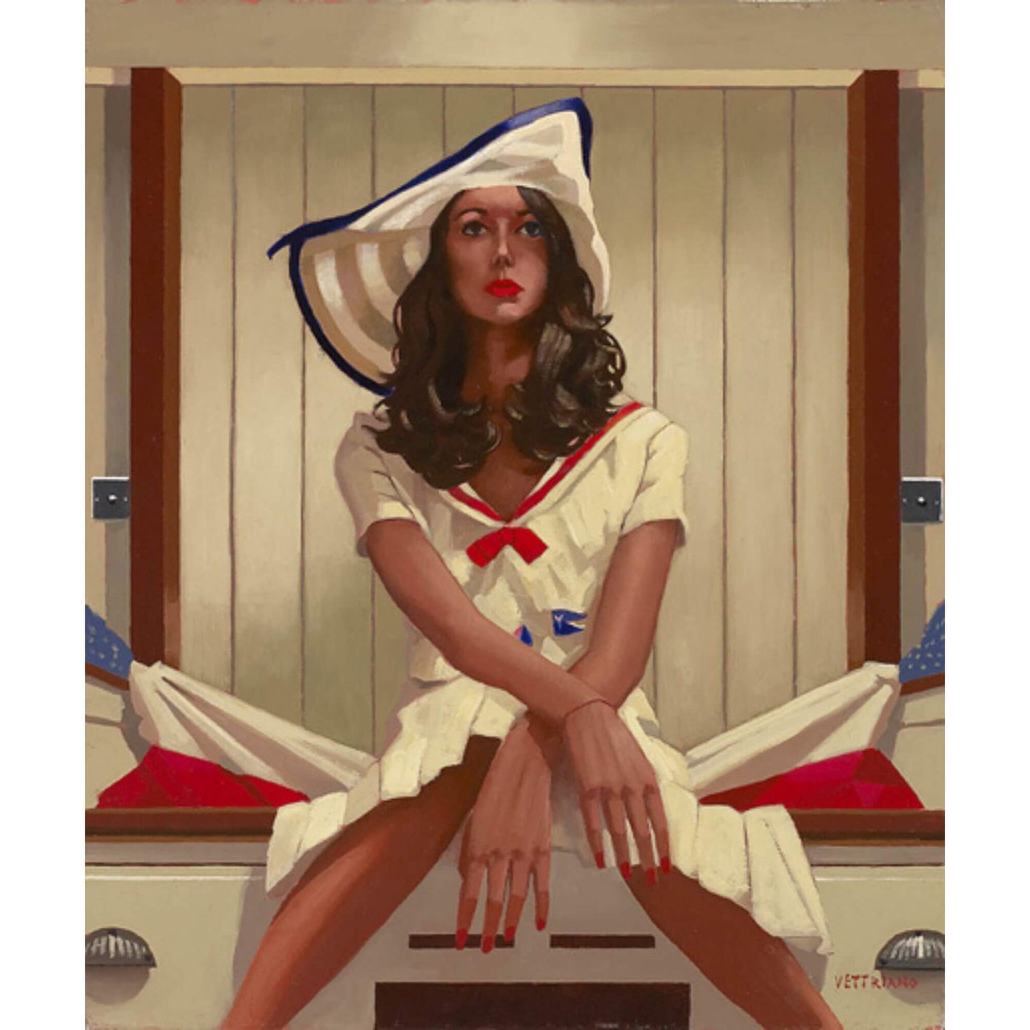 Load image into Gallery viewer, Below Deck by Jack Vettriano
