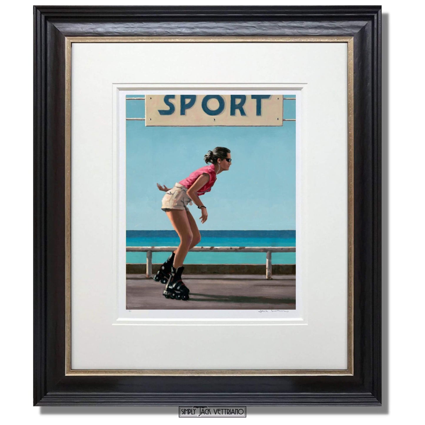Load image into Gallery viewer, Jack Vettriano Blades Limited Edition Framed
