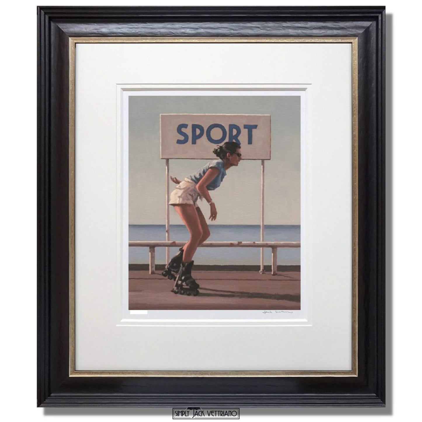 Blades II by Jack Vettriano Studio Proof Framed