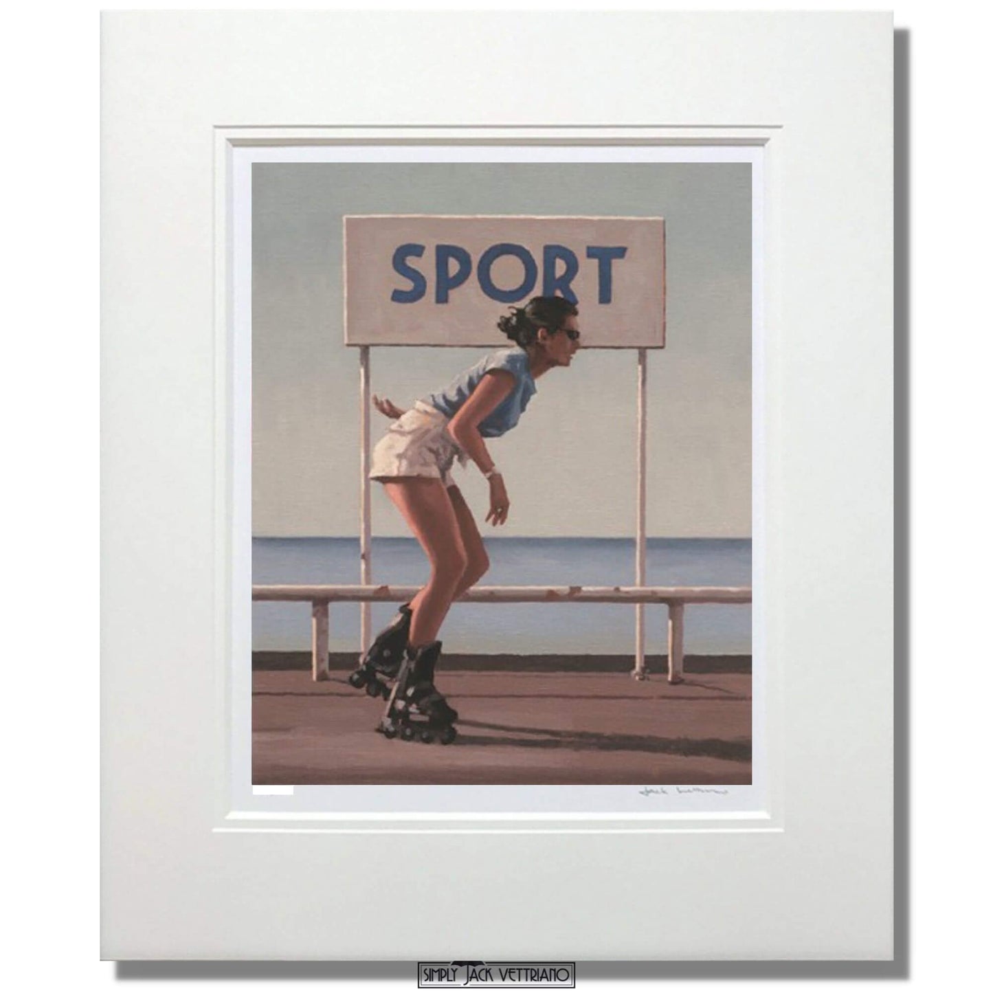 Blades II by Jack Vettriano Studio Proof Mounted