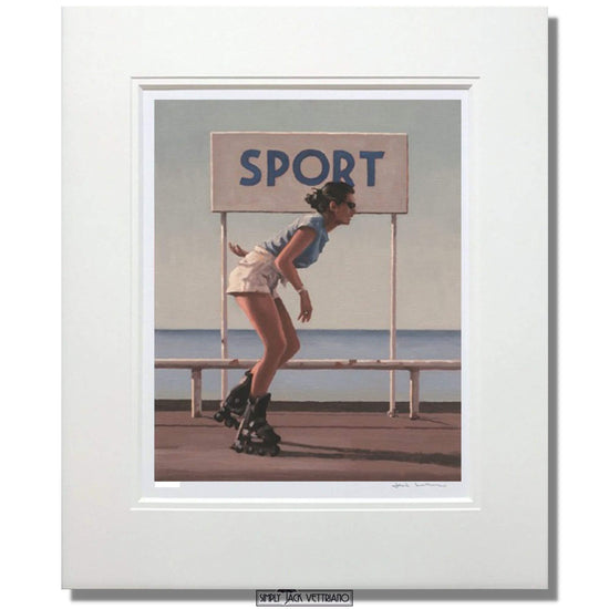 Load image into Gallery viewer, Blades II by Jack Vettriano Studio Proof Mounted
