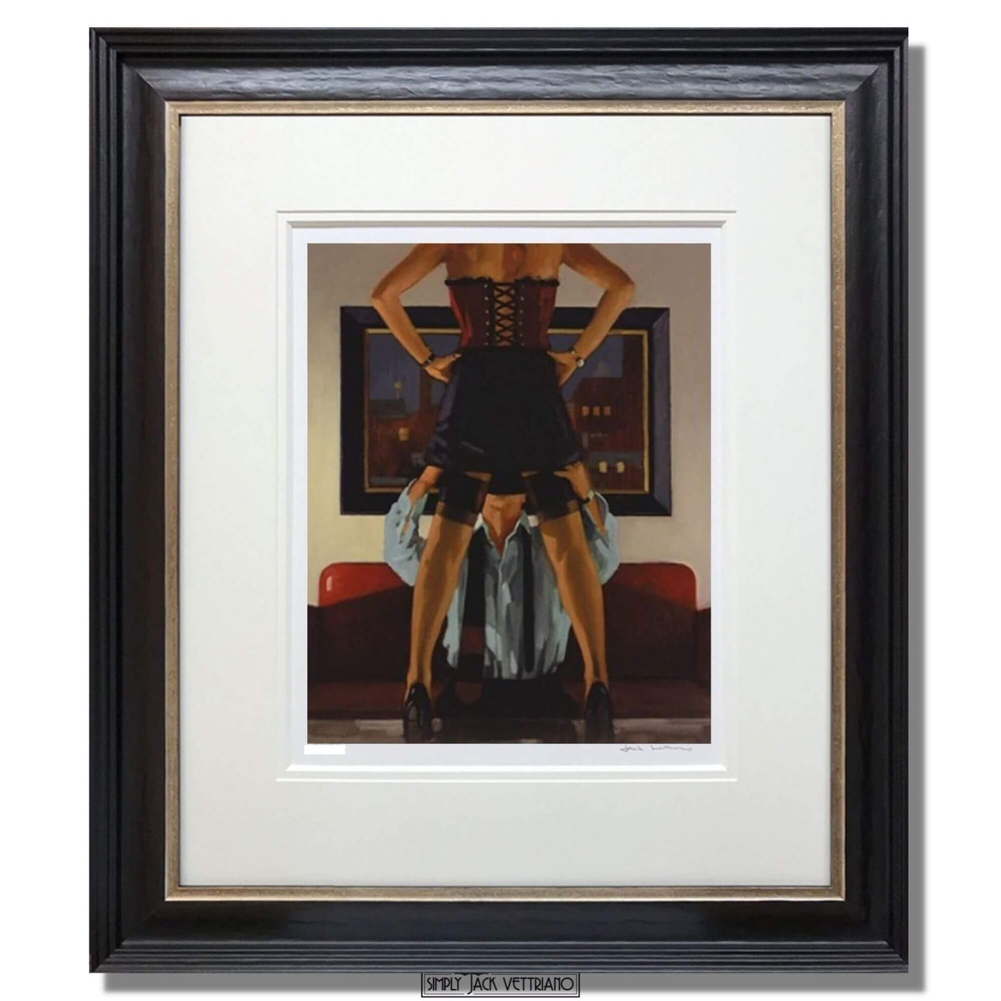 Jack Vettriano Devotion Artists Proof Framed