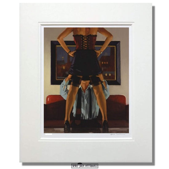 Jack Vettriano Devotion Limited Edition Mounted