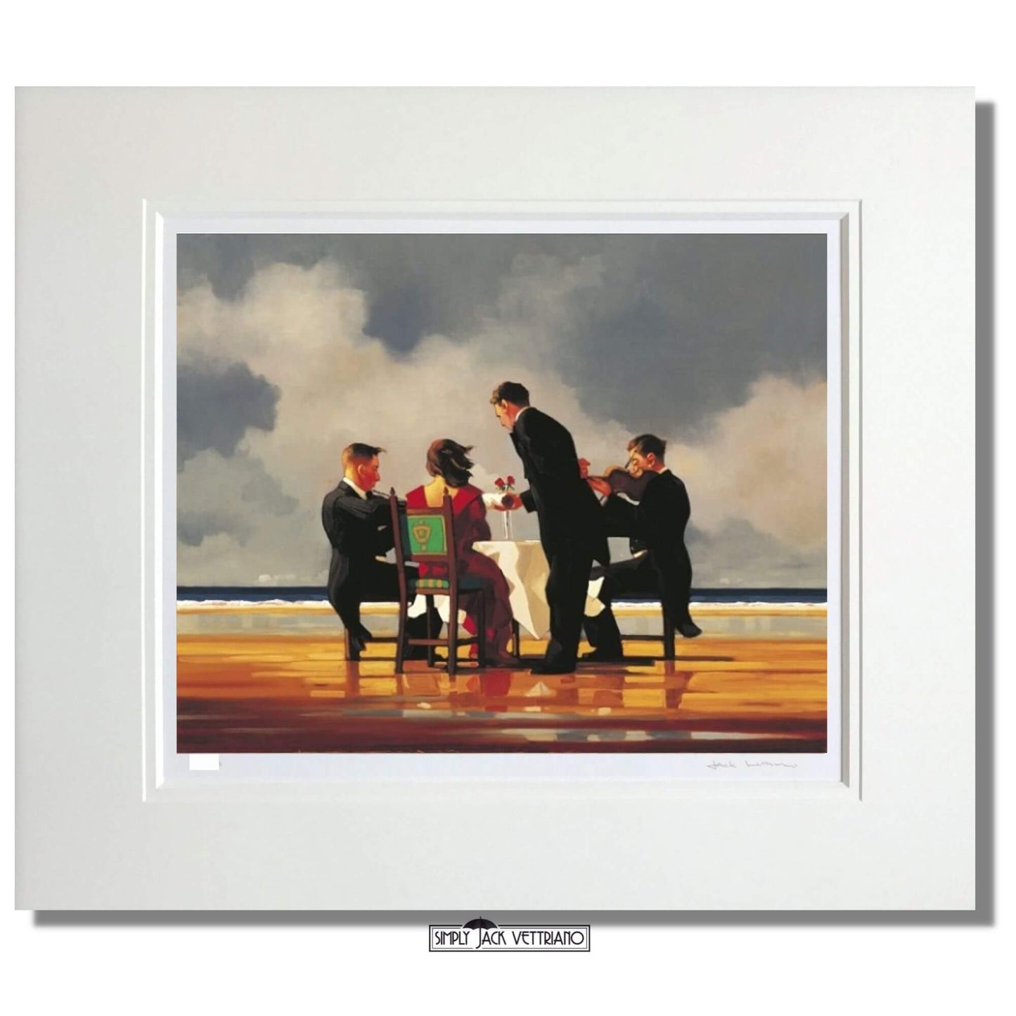 Load image into Gallery viewer, Elegy for a Dead Admiral by Jack Vettriano Limited Edition Mounted
