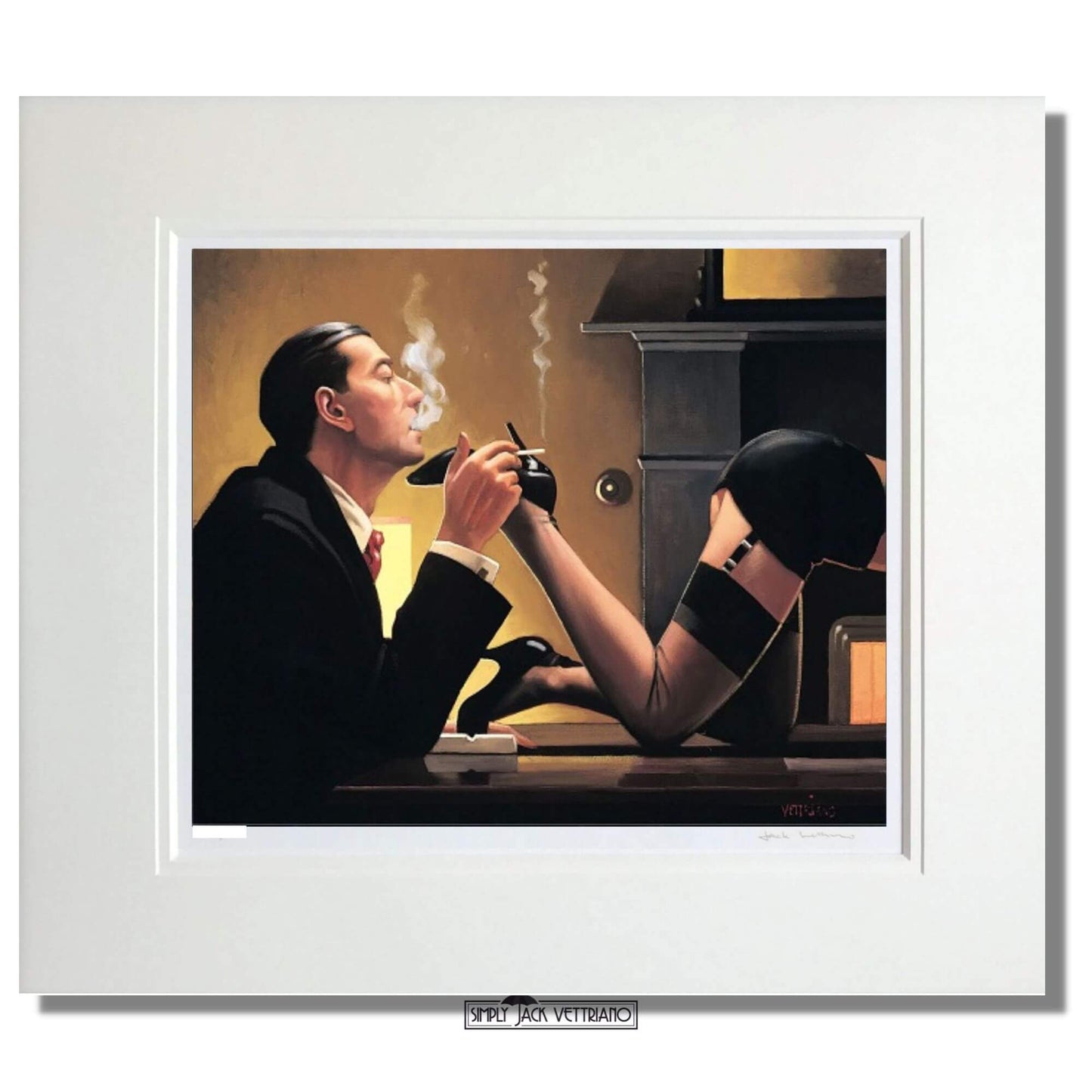 Fetish by Jack Vettriano Artists Proof Mounted