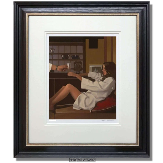 Man of Mystery by Jack Vettriano Studio Proof Framed