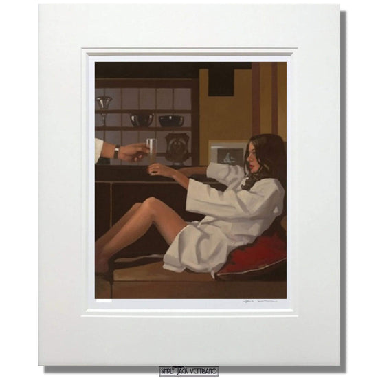 Man of Mystery by Jack Vettriano Artists Proof Mounted