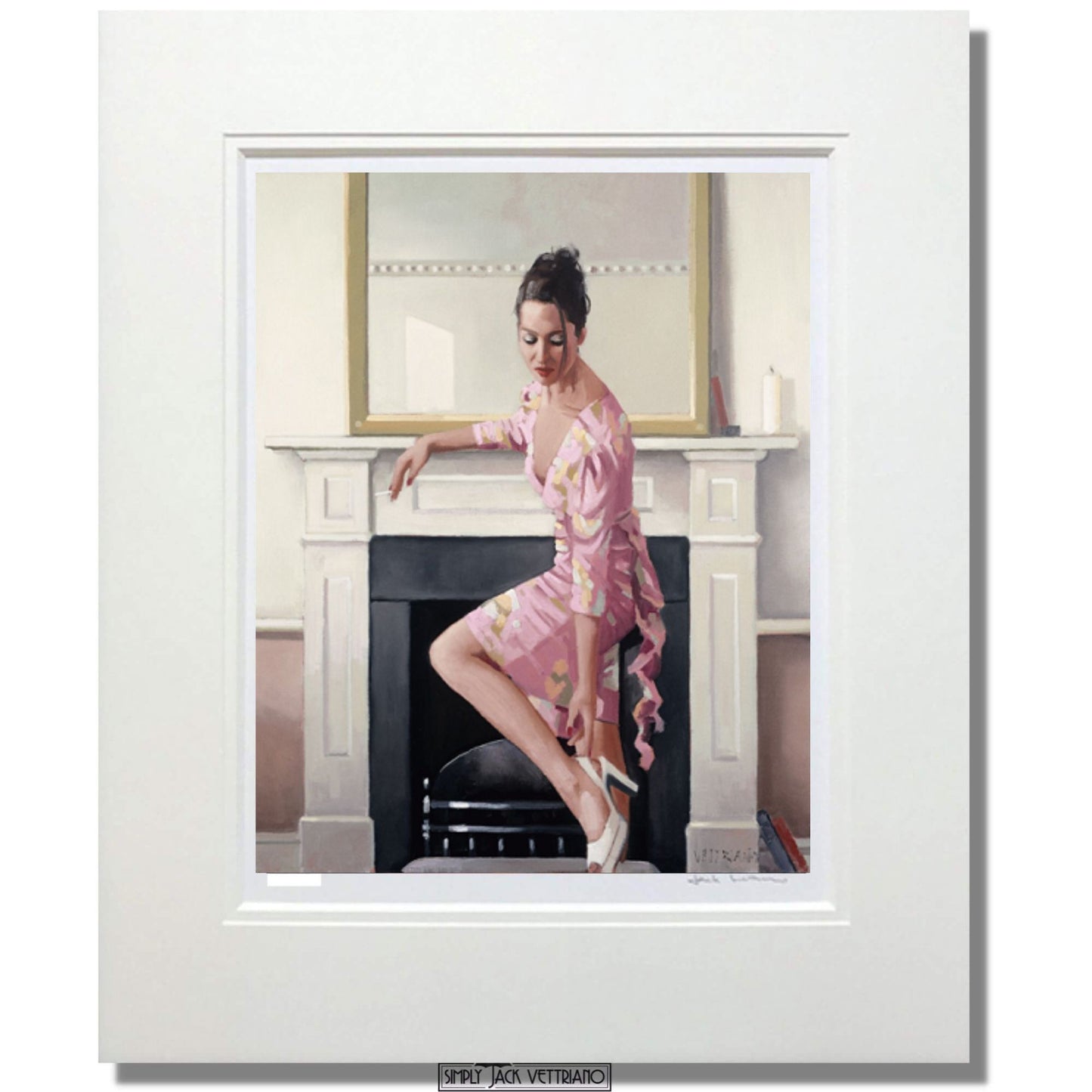 Jack Vettriano Model in Westwood Artist's Proof Mounted