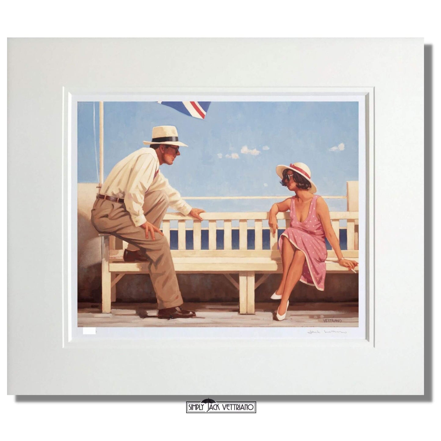 Mr Cool Jack Vettriano Artist's Proof Mounted