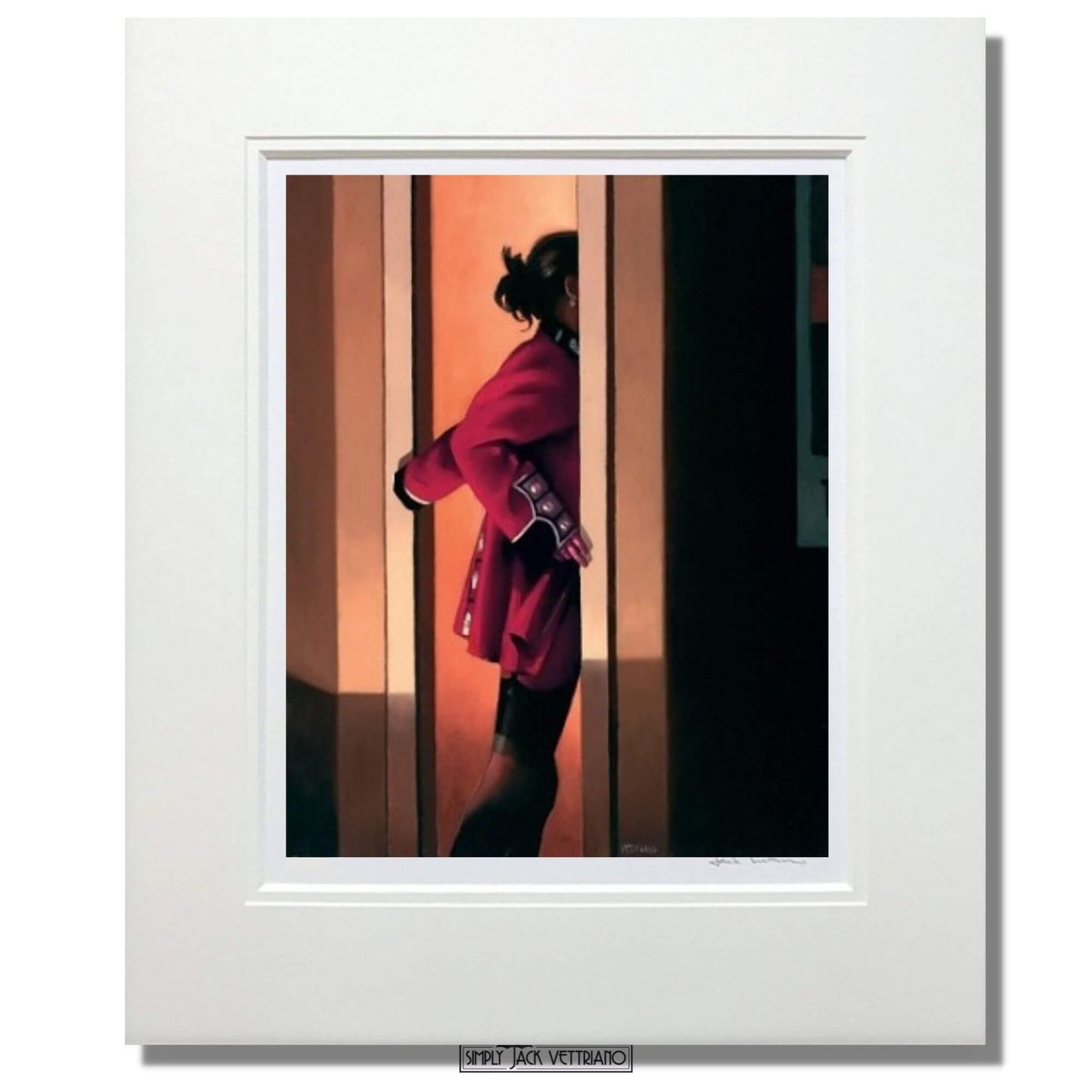 On Parade by Jack Vettriano Limited Edition Mounted