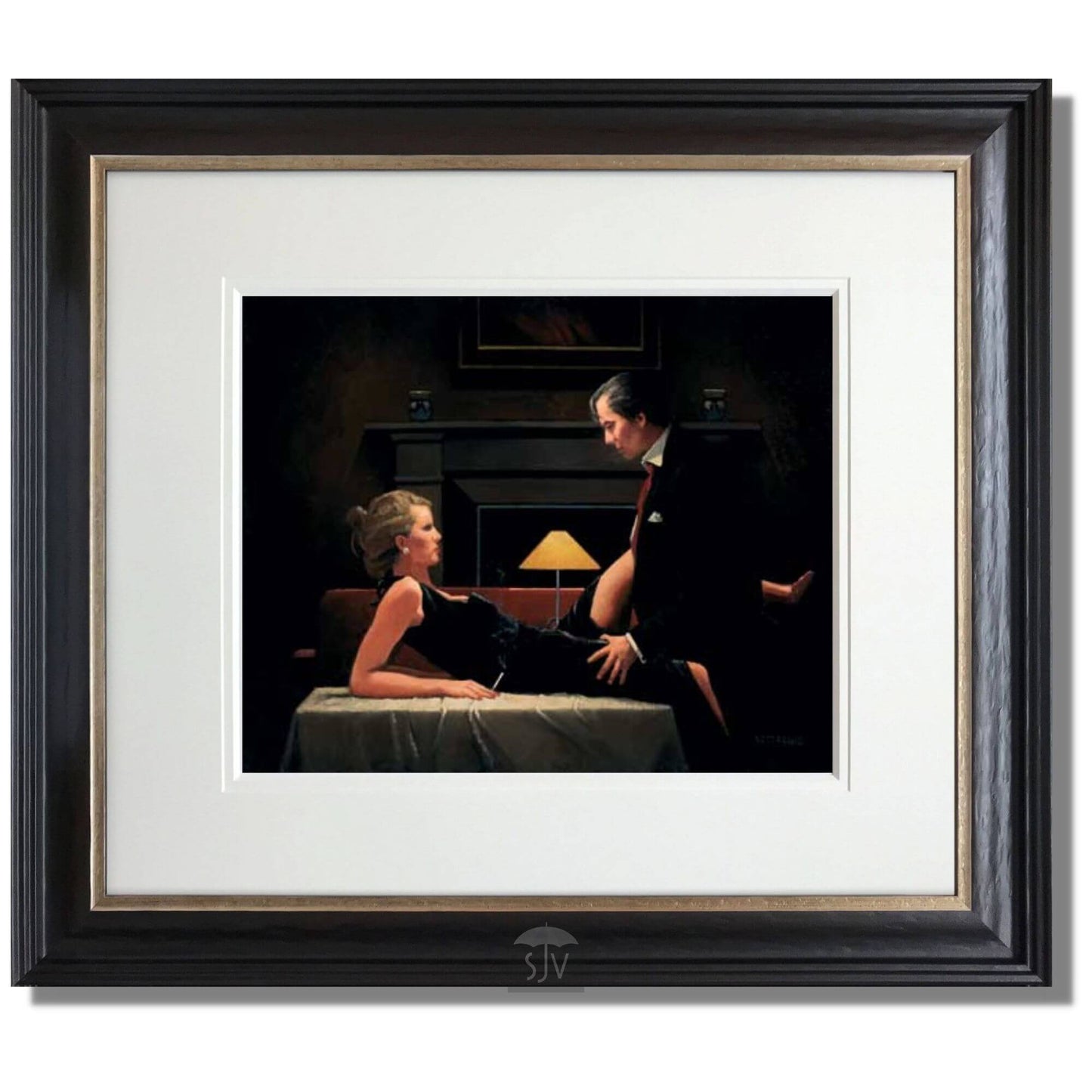 Passion Overflow by Jack Vettriano Framed
