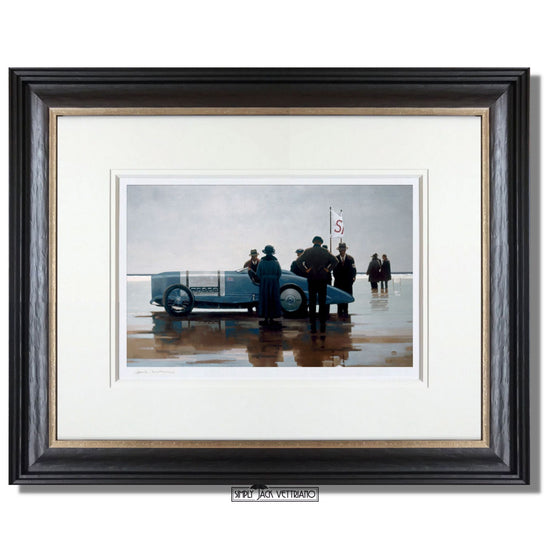 Pendine Beach signed by Jack Vettriano