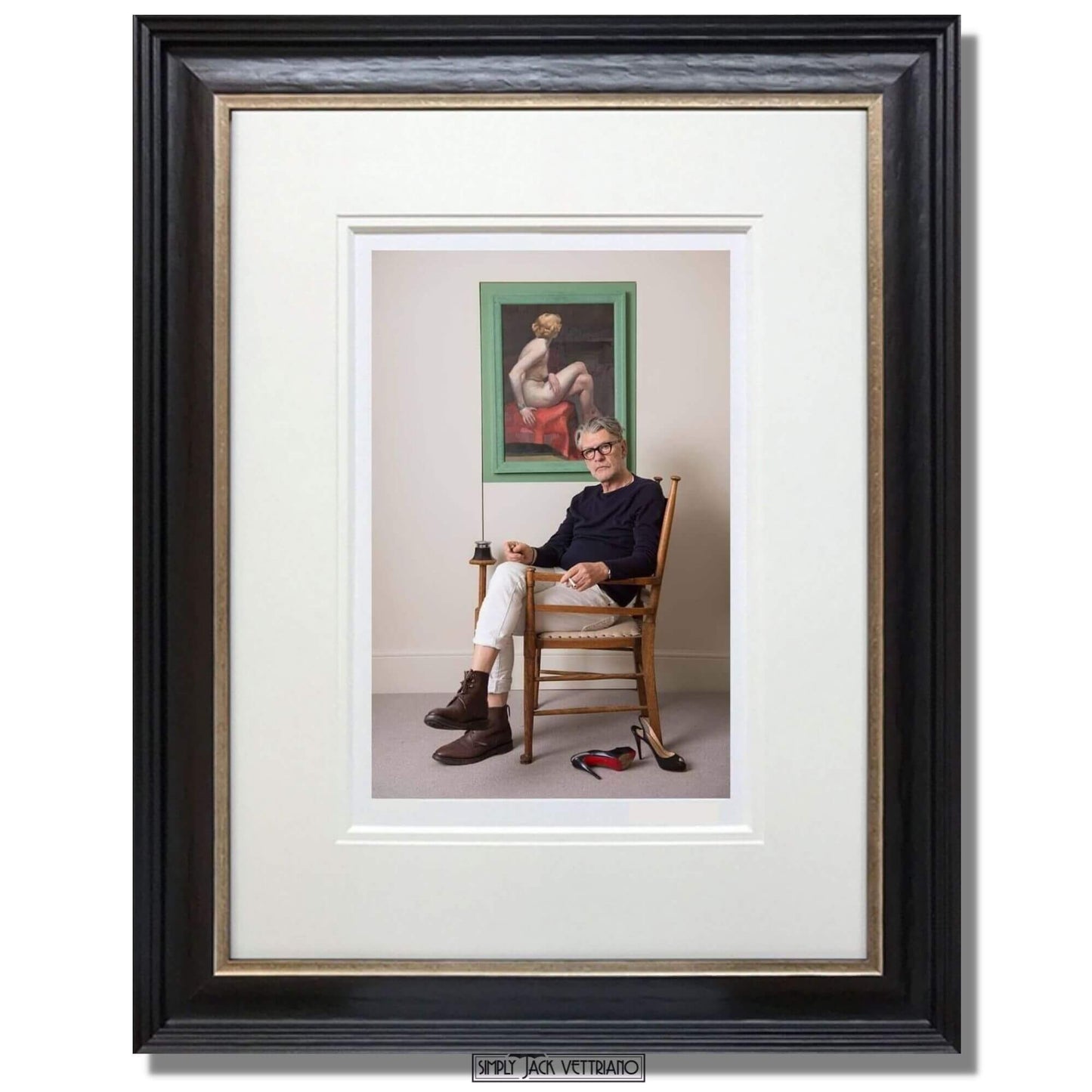 Load image into Gallery viewer, Jack Vettriano Portrait Framed Limited Edition
