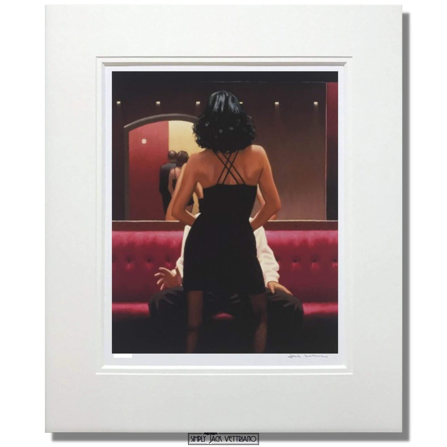 Private Dancer By Jack Vettriano Mounted