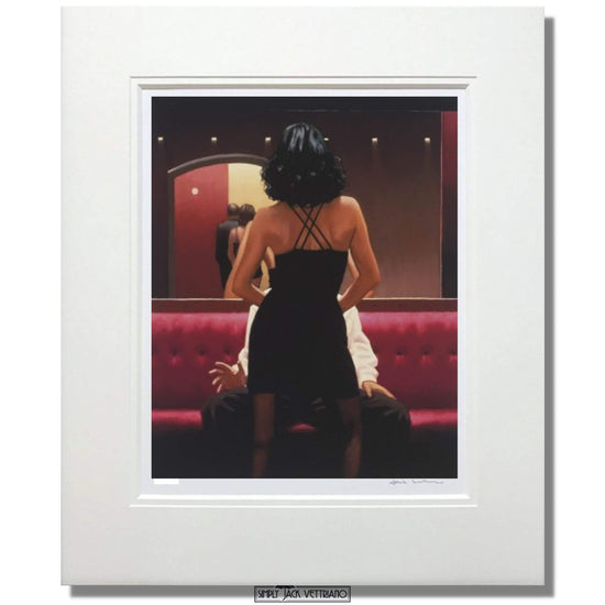 Private Dancer By Jack Vettriano Mounted