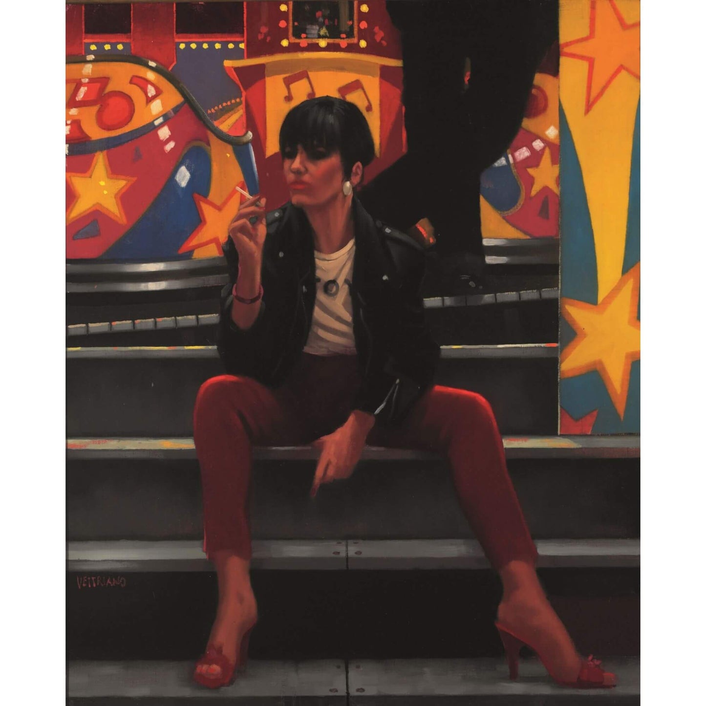 Queen of the Waltzer by Jack Vettriano