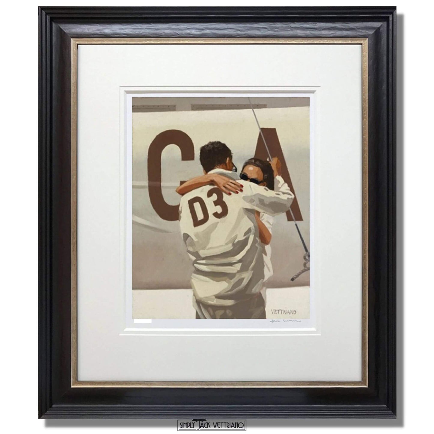 Ship of Dreams Tuiga Collection by Jack Vettriano Framed