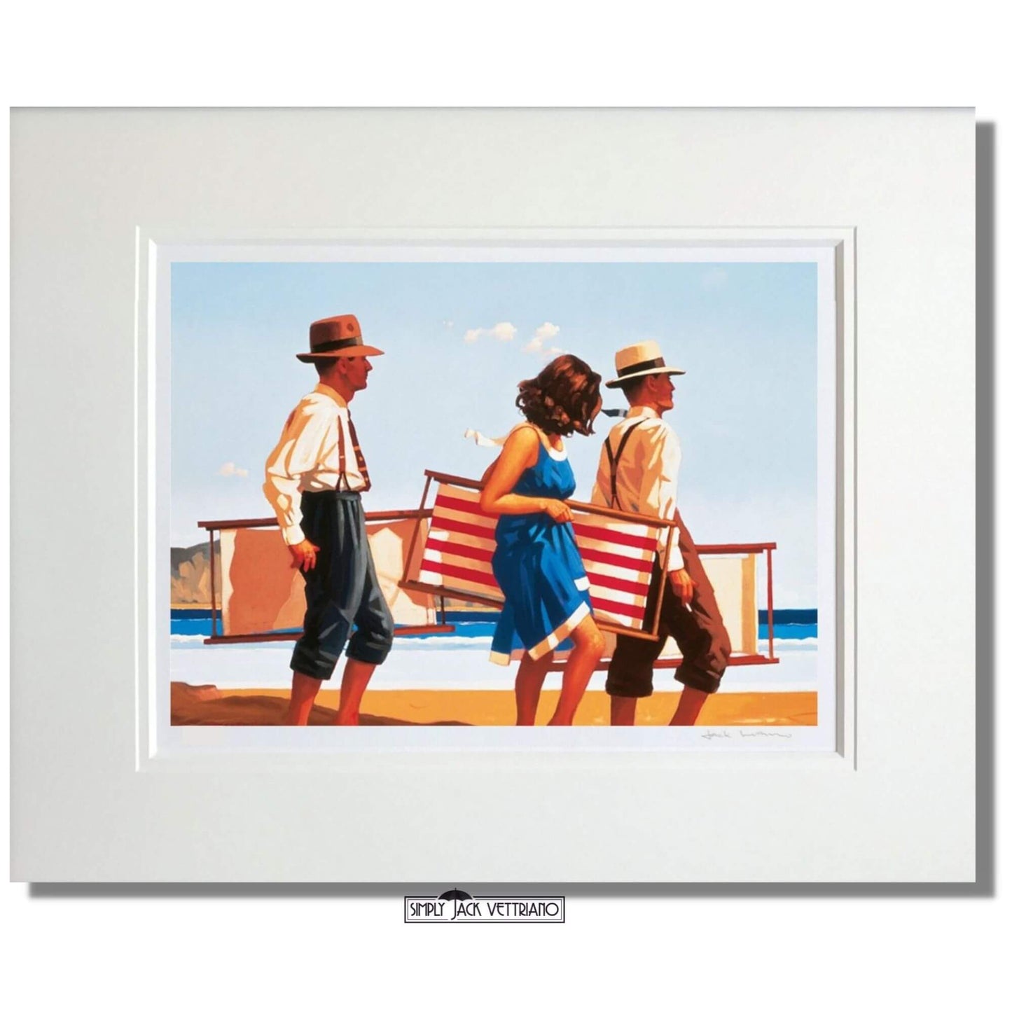 Sweet Bird Of Youth by Jack Vettriano Mounted Artists Proof