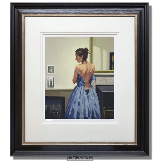The Blue Gown by Jack Vettriano Limited Edition Framed