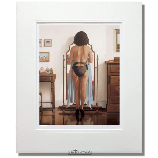 Jack Vettriano The Blue Gown Mounted