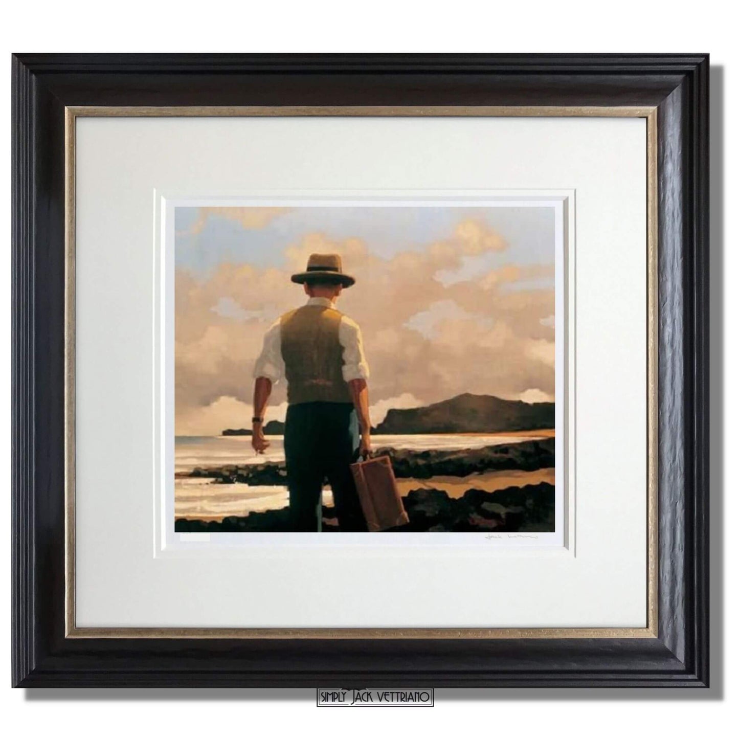 Jack Vettriano The Drifter Limited Edition Framed